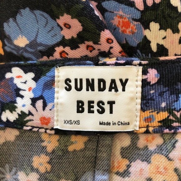 Aritzia Sunday Best Floral Kimono Open Cardigan - Picture 7 of 7